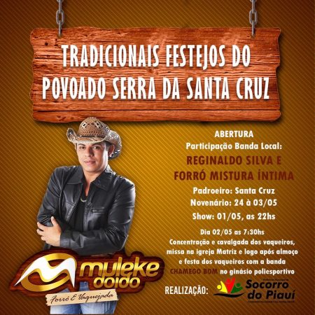 A PREFEITURA REVITALIZA OS FESTEJOS DOS POVOADOS DO NOSSO MUNICÍPIO!