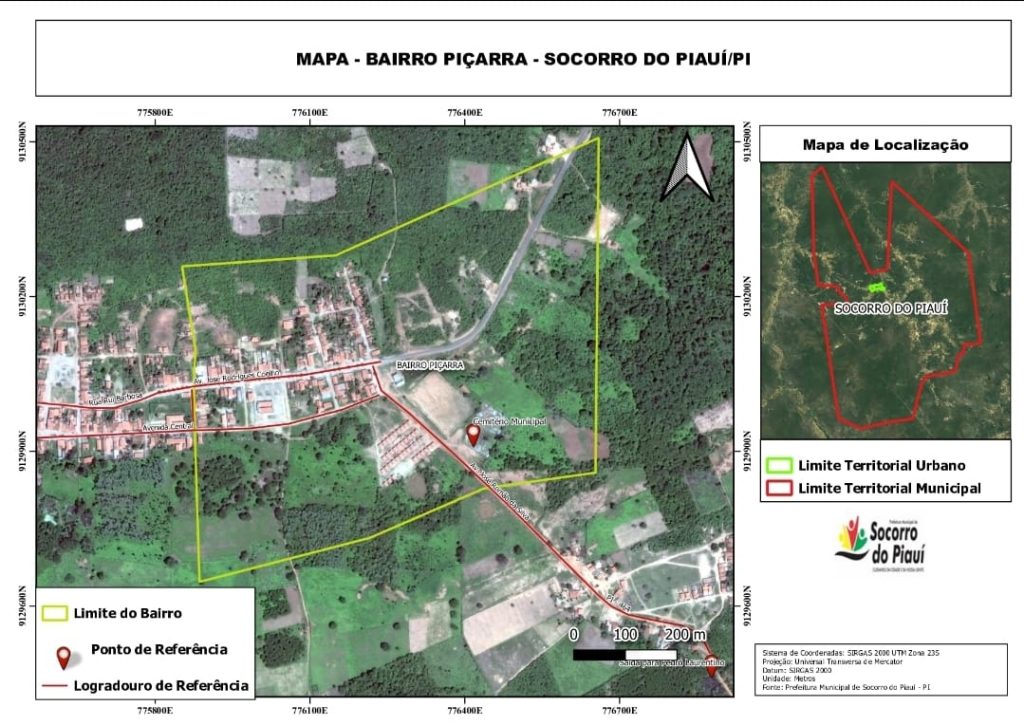 PREFEITURA OFICIALIZA 04 BAIRROS DA CIDADE: CENTRO, PIÇARRA, BARREIRINHO E BAIXÃO