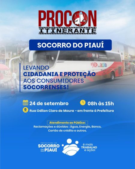 Procon Itinerante Em Socorro do Piauí